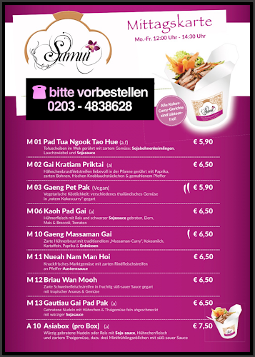 Thai-Restaurant "Samui" Catering Kochkurse Duisburg - Duisburg