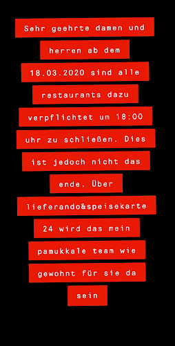 Comentarii opinii despre Mein Pamukkale Kebabhaus Sankt Wendel