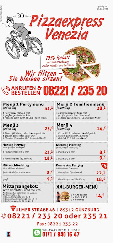 Opinii despre Pizza Express Venezia Günzburg în Günzburg - Gastronomie und Hotellerie