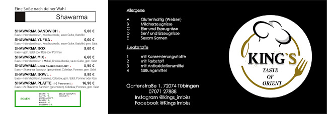 Gartenstraße 1, 72074 Tübingen