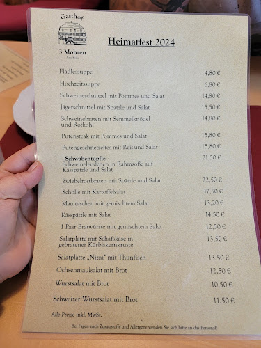 Restaurant 3 Mohren - Gastronomie und Hotellerie