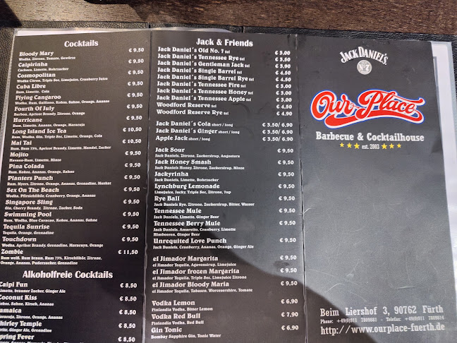 Our Place - Barbecue & Cocktailhouse - Fürth