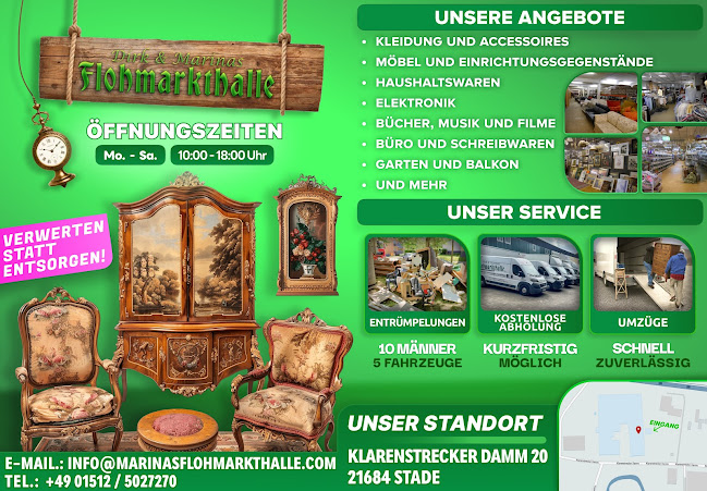Opinii despre Dirk & Marinas Flohmarkthalle Gbr în Stade - Gastronomie und Hotellerie