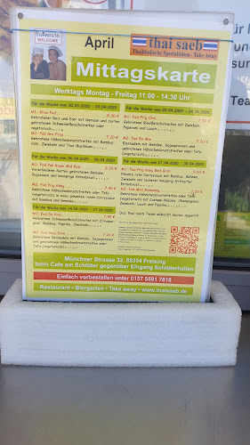 Opinii despre thai saeb în Freising - Gastronomie und Hotellerie
