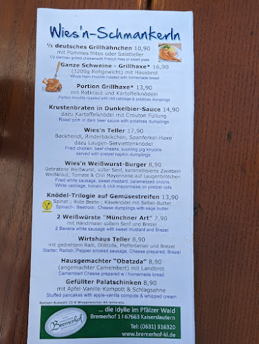 Biergarten Landgasthof Bremerhof - Kaiserslautern