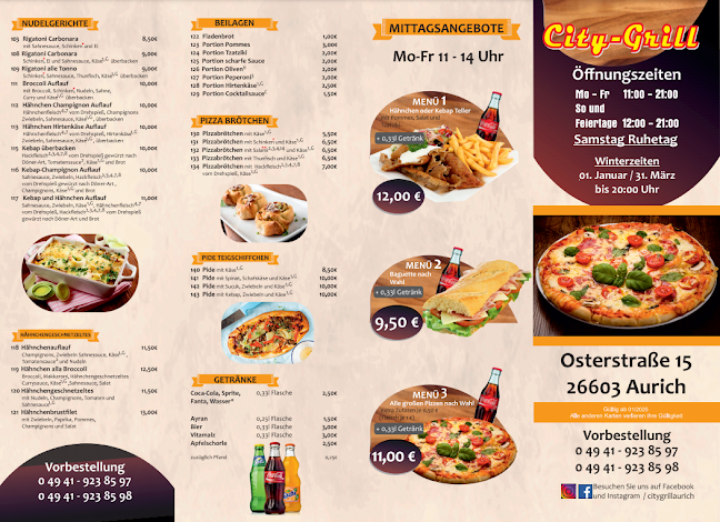 Opinii despre City-Grill în Aurich - Gastronomie und Hotellerie