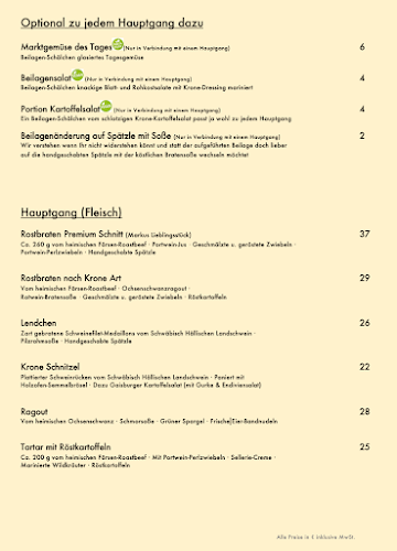 Opinii despre Krone Alt-Hoheneck - Das Gasthaus mit Festsaal am Neckar în Ludwigsburg - Gastronomie und Hotellerie