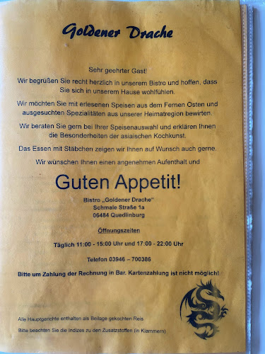 Asia Restaurant Zum Goldenen Drachen - Gastronomie und Hotellerie