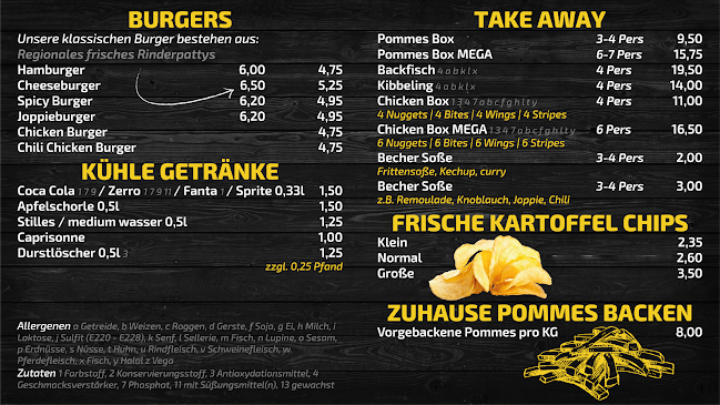 Imbiss Crazy Pommes "Echte frische Pommes" - Nordhorn