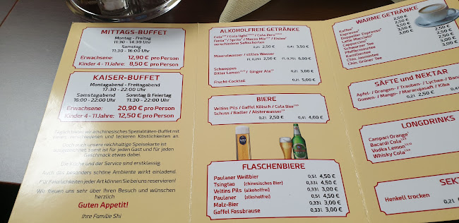 China-Restaurant Die Chinesische Mauer - Gastronomie und Hotellerie