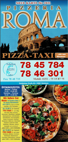 Pizzeria Roma Euskirchen - Gastronomie und Hotellerie