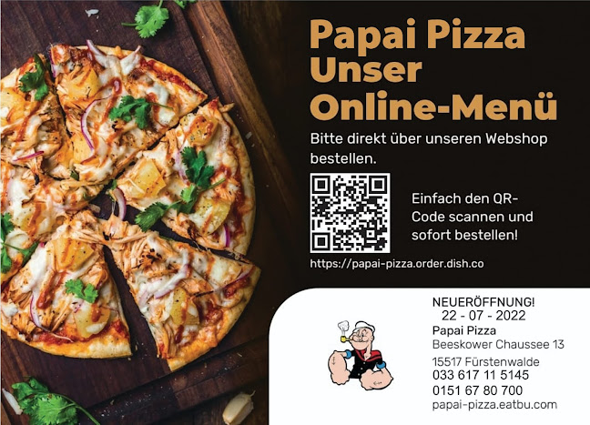 PAPAI PIZZA - Fürstenwalde/Spree