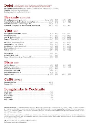 Ristorante Ciao - Gastronomie und Hotellerie