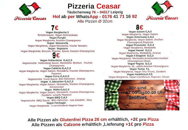 Opinii despre Pizzeria Caesar Leipzig în Leipzig - Gastronomie und Hotellerie