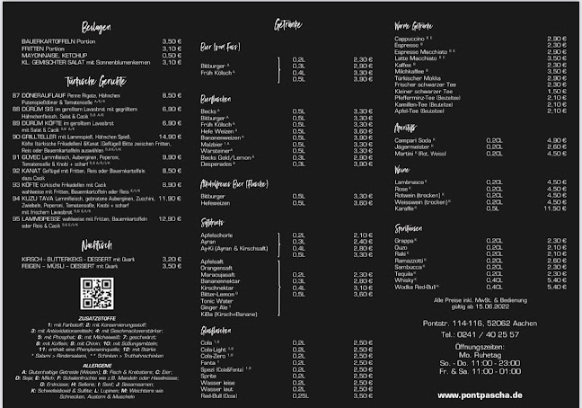 Opinii despre Pont Pascha în Aachen - Gastronomie und Hotellerie