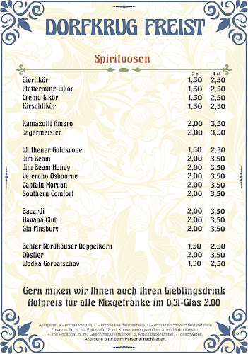 Dorfkrug Freist - Landgaststätte und vieles mehr - Gerbstedt