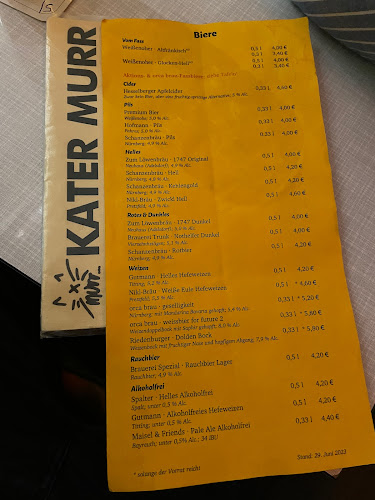 Kater Murr - Nürnberg