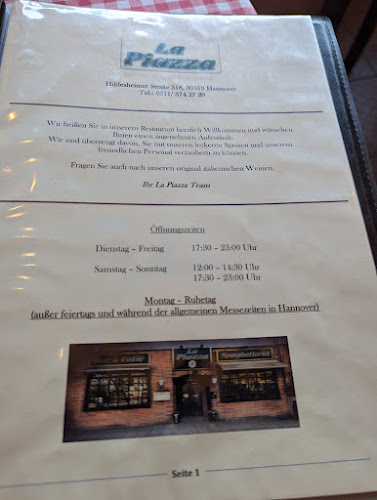 Restaurant La Piazza - Gastronomie und Hotellerie