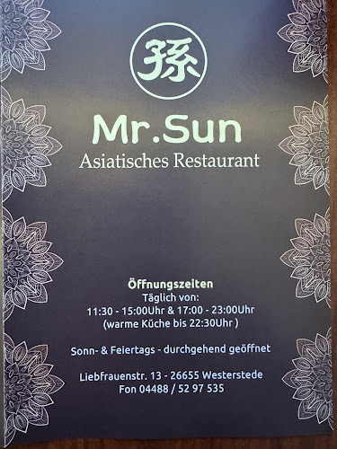 Mr. Sun - Asiatisches Restaurant - Westerstede