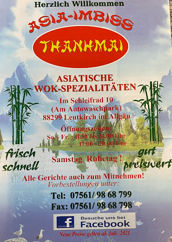 Opinii despre Asia Imbiss Thanh-Mai în Leutkirch im Allgäu - Gastronomie und Hotellerie