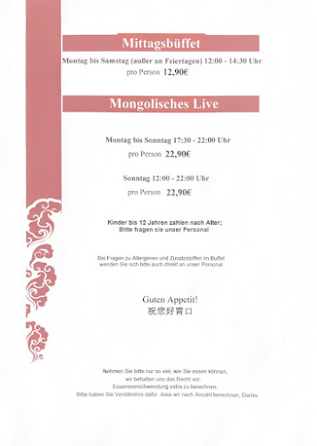 Opinii despre Yellow River în Paderborn - Gastronomie und Hotellerie