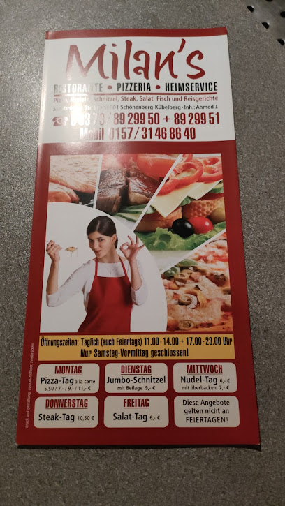 Ristorante Pizzeria Heimservice Milan's