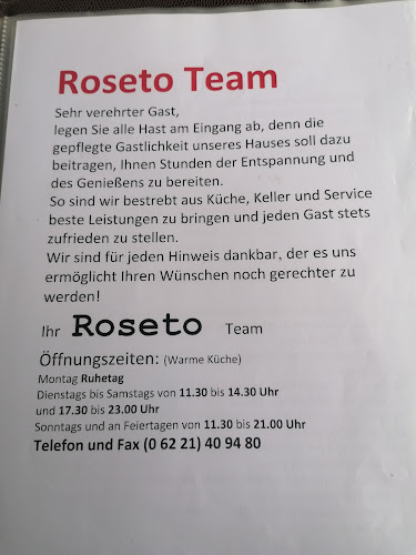 Ristorante Pizzeria Roseto - Heidelberg