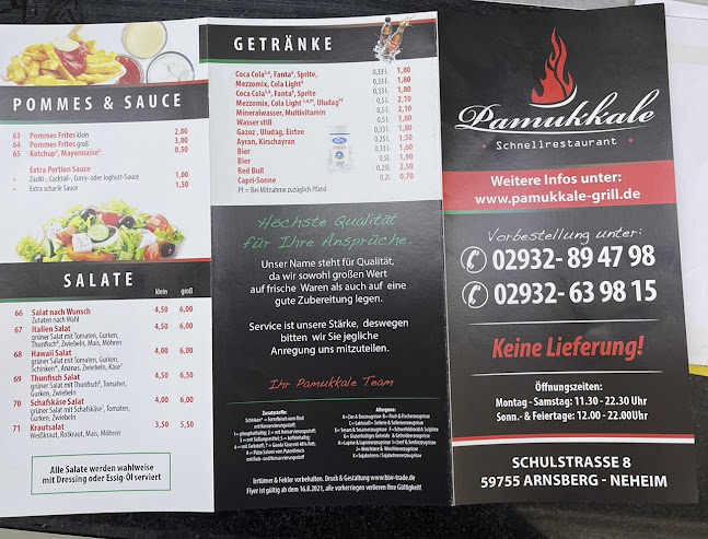 Opinii despre Pamukkale Grill în Arnsberg - Gastronomie und Hotellerie