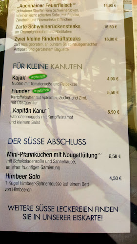 Opinii despre KANU Wildwasser – Terrasse în Markkleeberg - Gastronomie und Hotellerie