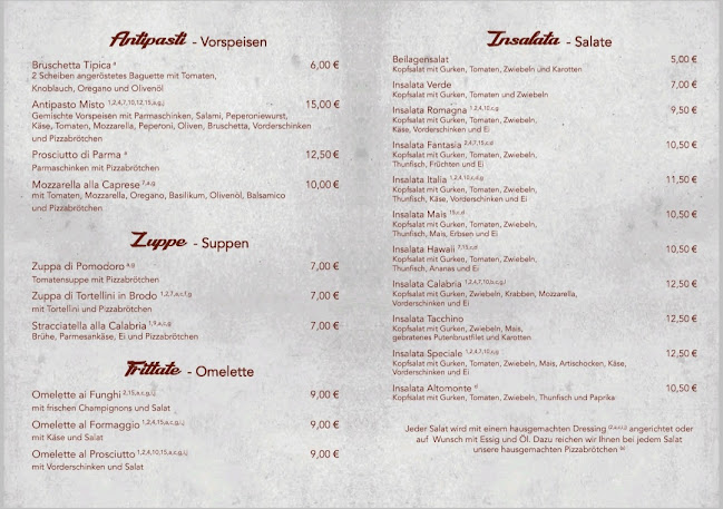 Ristorante Pizzeria Calabria - Gastronomie und Hotellerie