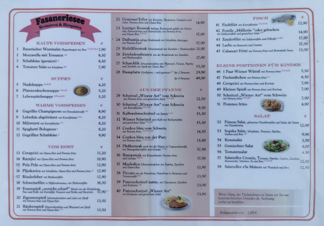 Gaststätte & Biergarten Fasanerie-See