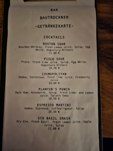 BAR BAUTROCKNER - Berlin