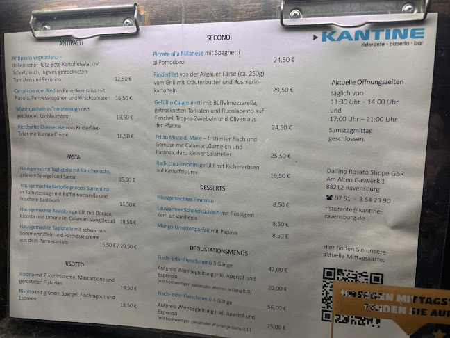 Kantine Ravensburg Restaurant