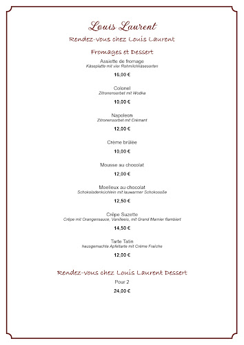 Comentarii opinii despre Restaurant Louis Laurent