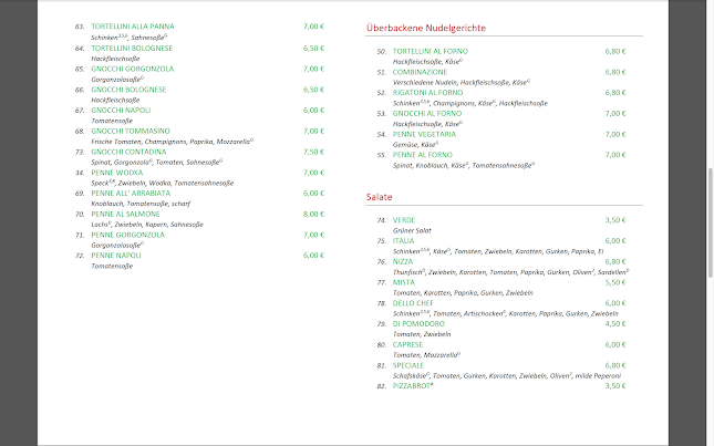 Pizzeria Da Pino Heimservice - Gastronomie und Hotellerie