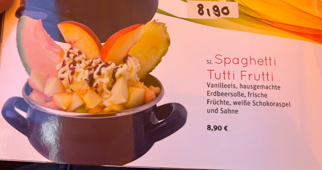 Opinii despre Eiscafé Florenz - în München - Gastronomie und Hotellerie