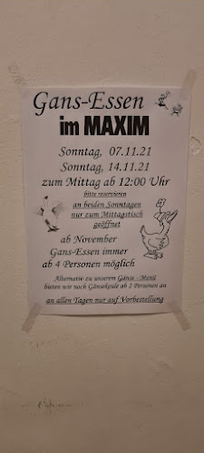 Maxim Gaststätte - Gastronomie und Hotellerie
