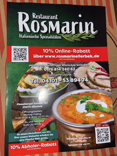 Opinii despre Restaurant Rosmarin în Ellerbek - Gastronomie und Hotellerie