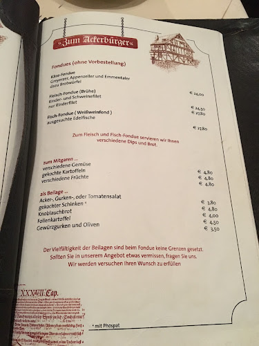 Comentarii opinii despre Restaurant zum Ackerbürger - Stuttgart