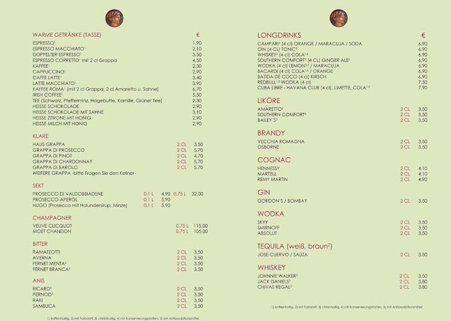 Opinii despre Trattoria Ossena în Berlin - Gastronomie und Hotellerie