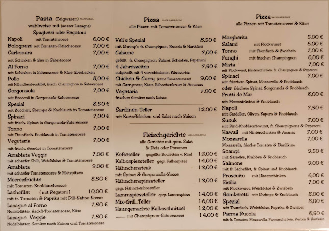 Opinii despre Veli's Pizza Pasta und mehr. în Berlin - Gastronomie und Hotellerie