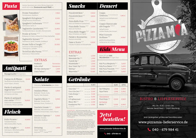 Opinii despre Pizza Mia - Hamburg Rahlstedt în Hamburg - Gastronomie und Hotellerie