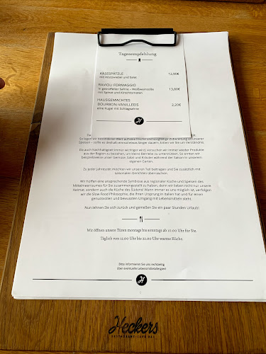 Heckers - Restaurant, Café, Bar - Gastronomie und Hotellerie
