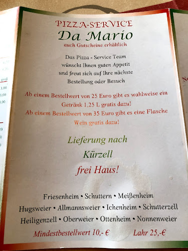 Opinii despre Pizza Service Da Mario în Stuttgart - Gastronomie und Hotellerie