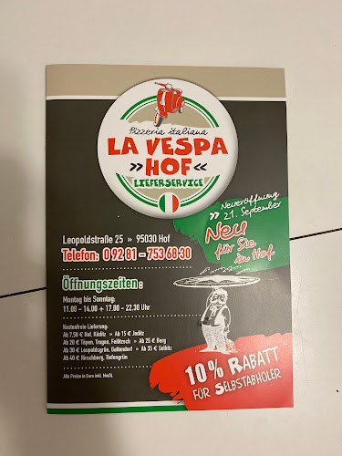 Pizzeria la Vespa Hof - Gastronomie und Hotellerie