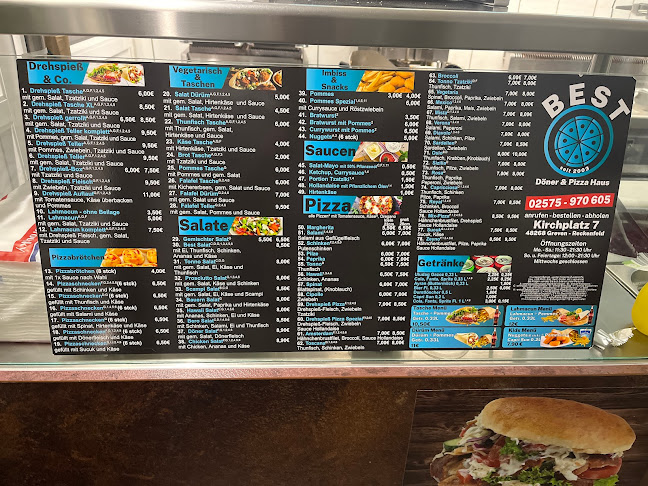 Opinii despre Best Döner - Pizza Haus în Greven - Gastronomie und Hotellerie