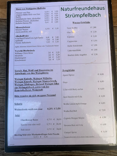 Opinii despre Naturfreundehaus Strümpfelbach în Weinstadt - Gastronomie und Hotellerie