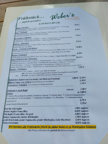 Weber’s Mein Kaffeehaus
