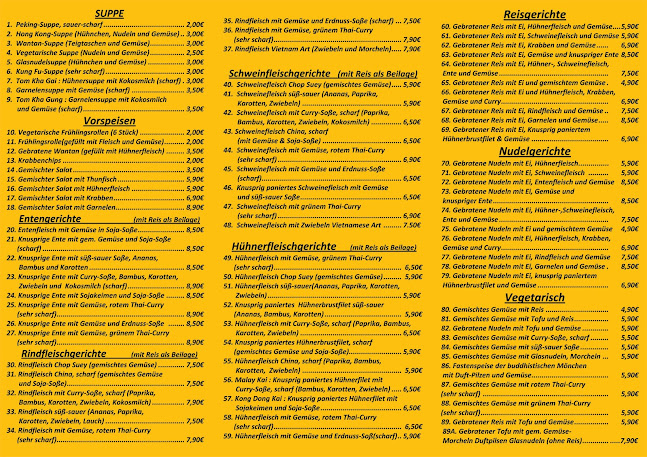 Van Asia Bistro - Gastronomie und Hotellerie