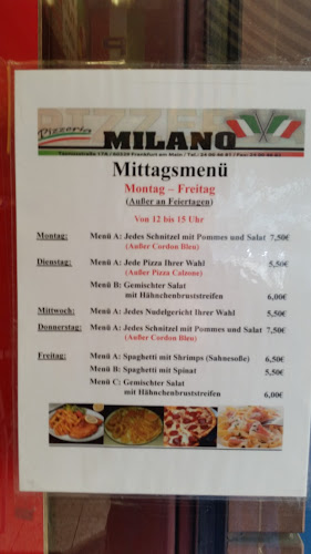 Opinii despre Pizzeria Milano în Frankfurt am Main - Gastronomie und Hotellerie